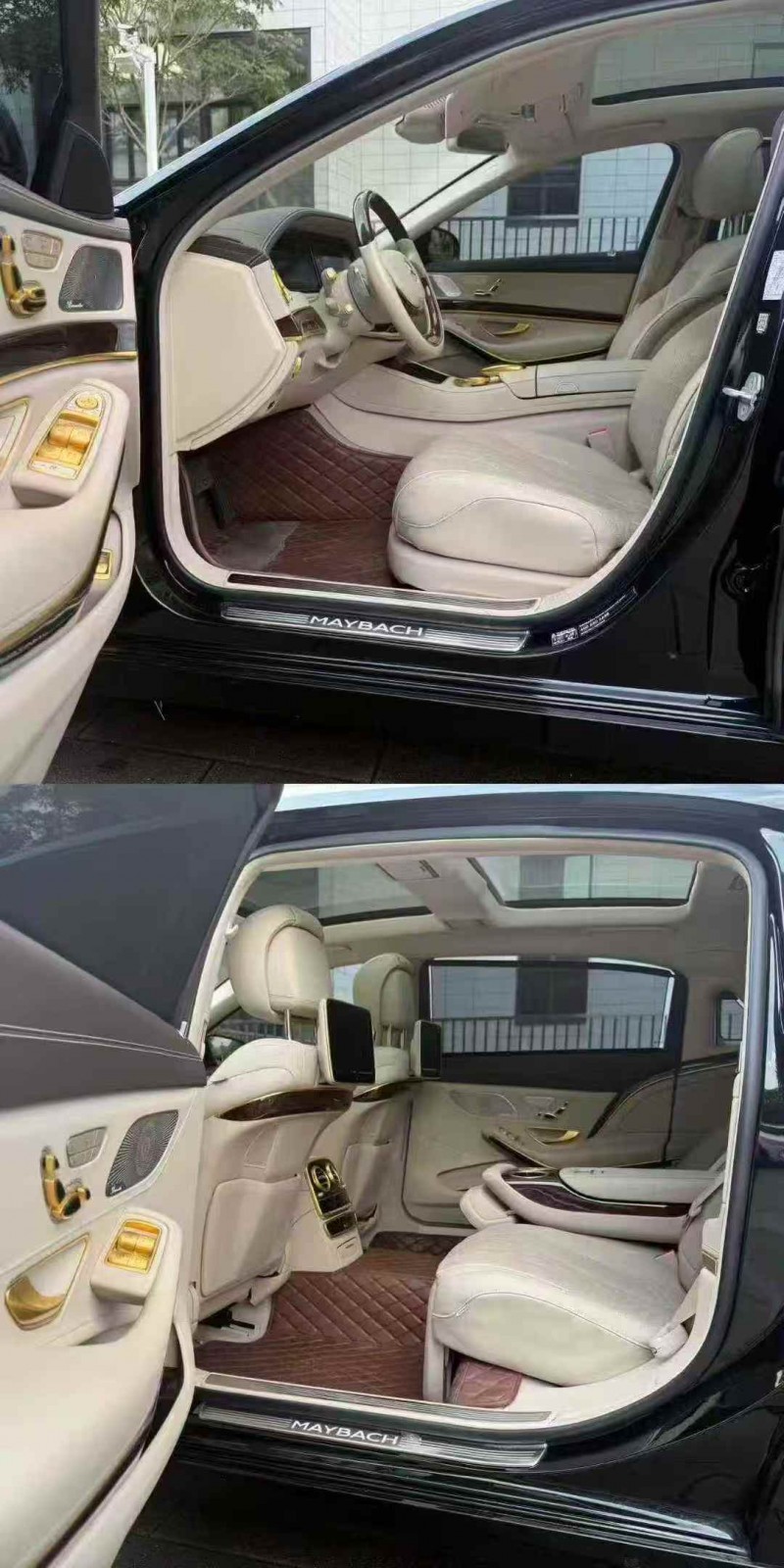 广州17年奔驰迈巴赫S级6