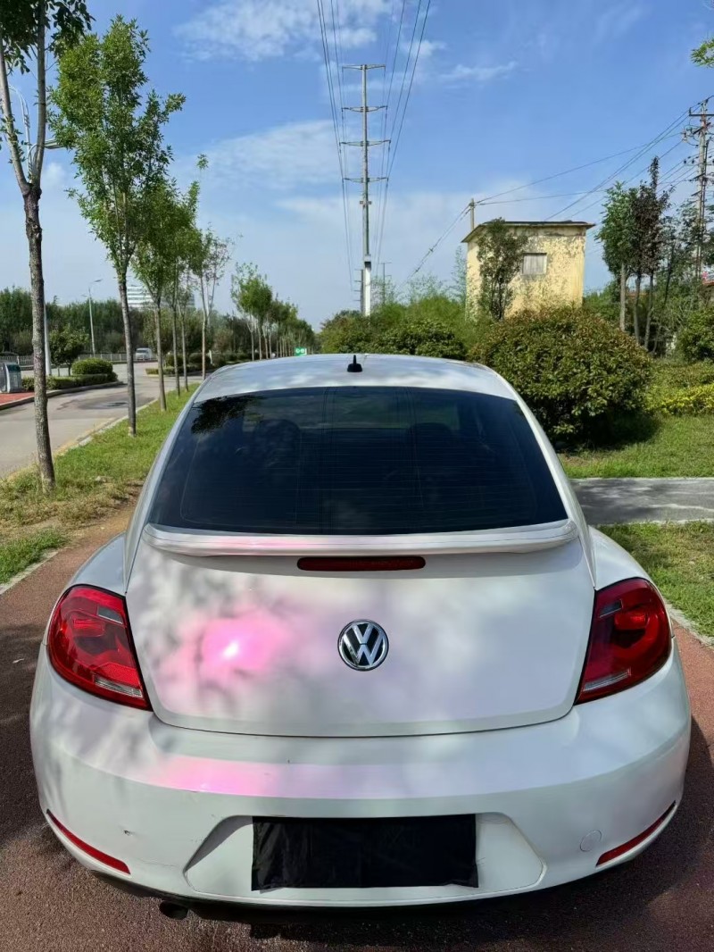 枣庄14年大众甲壳虫9