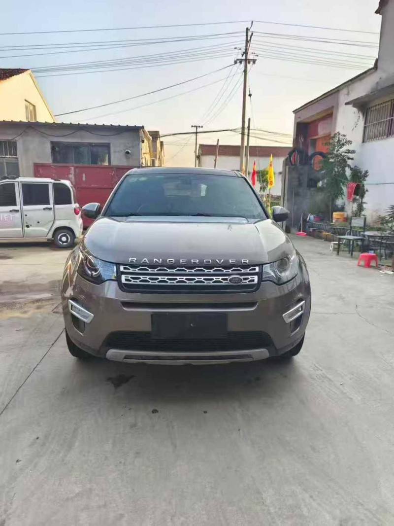 南京17年路虎发现神行1