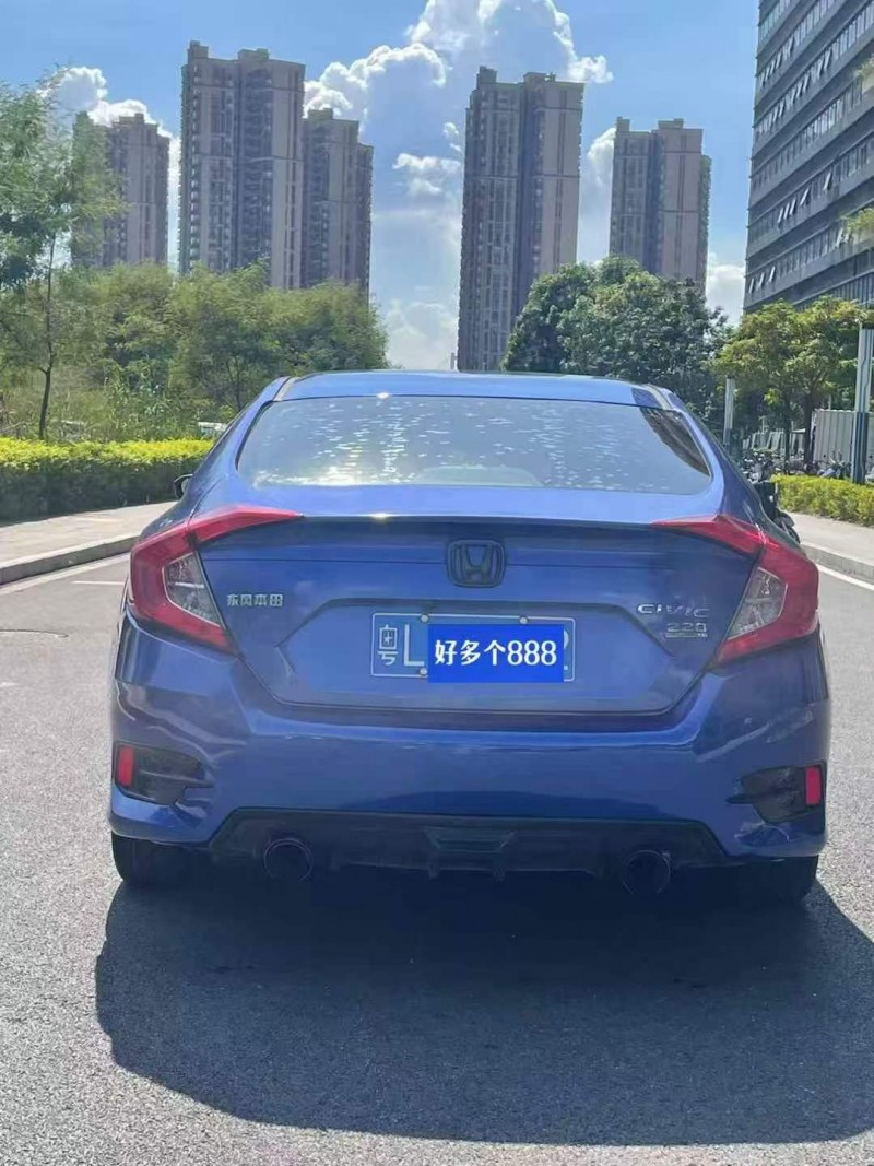 东莞18年本田思域9