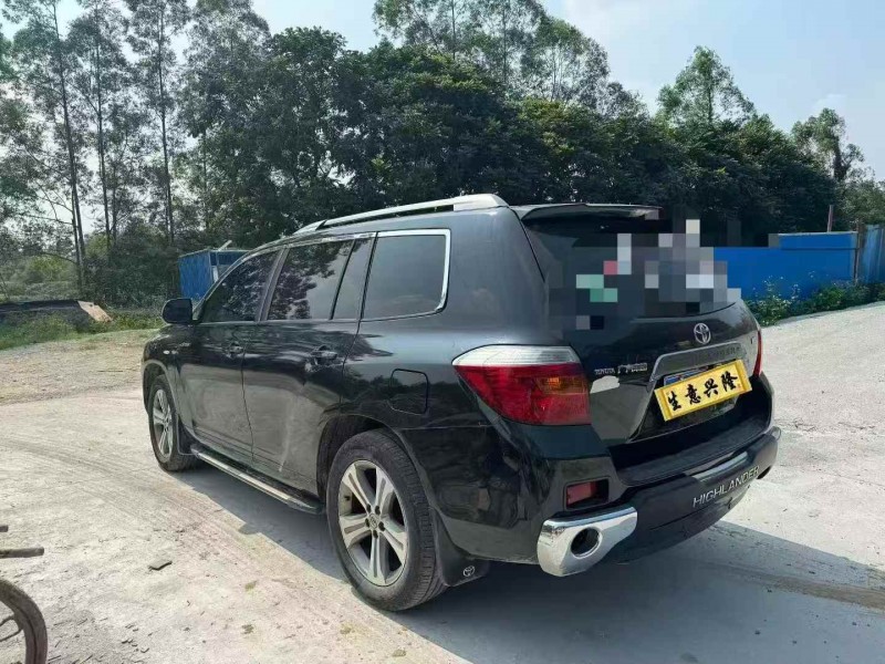 汕尾12年丰田汉兰达4