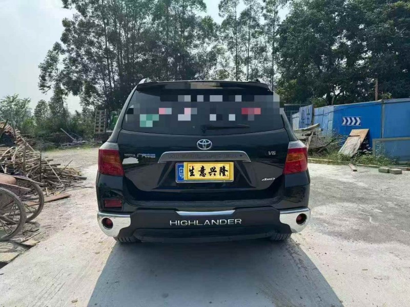 汕尾12年丰田汉兰达6