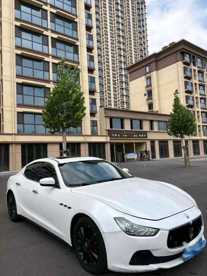 枣庄17年玛莎拉蒂Ghibli2