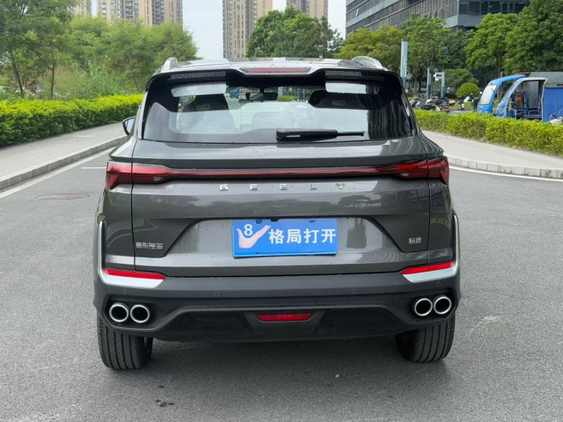 东莞25年吉利缤越9