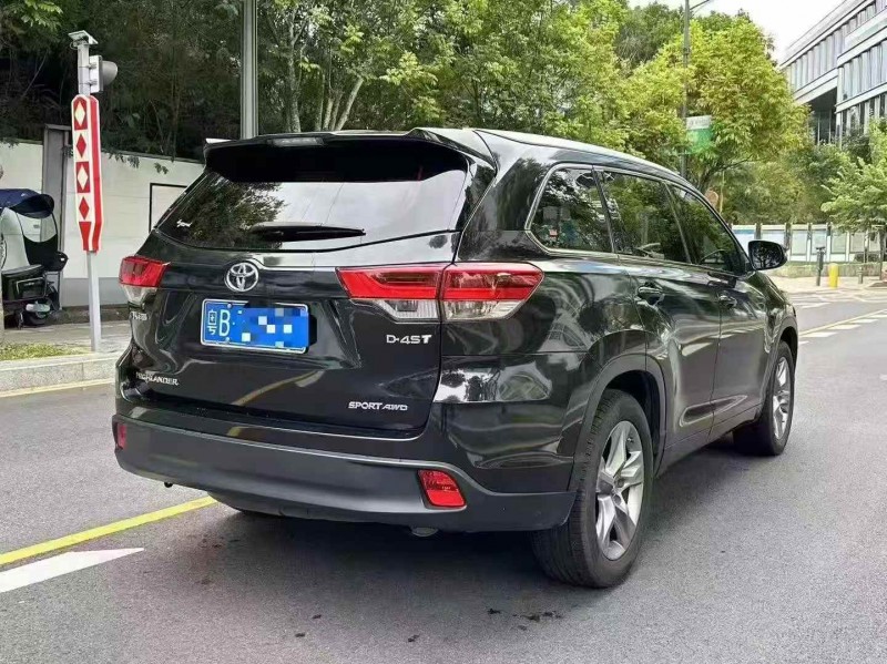 深圳22年丰田汉兰达8