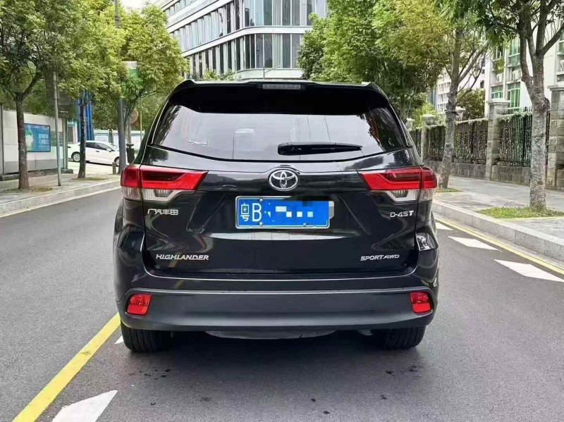 深圳22年丰田汉兰达9