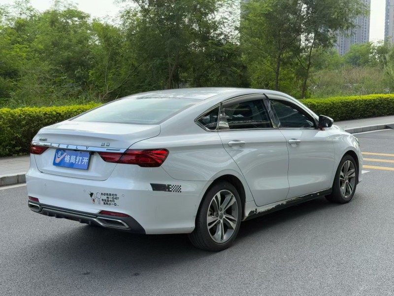 东莞19年吉利缤瑞7