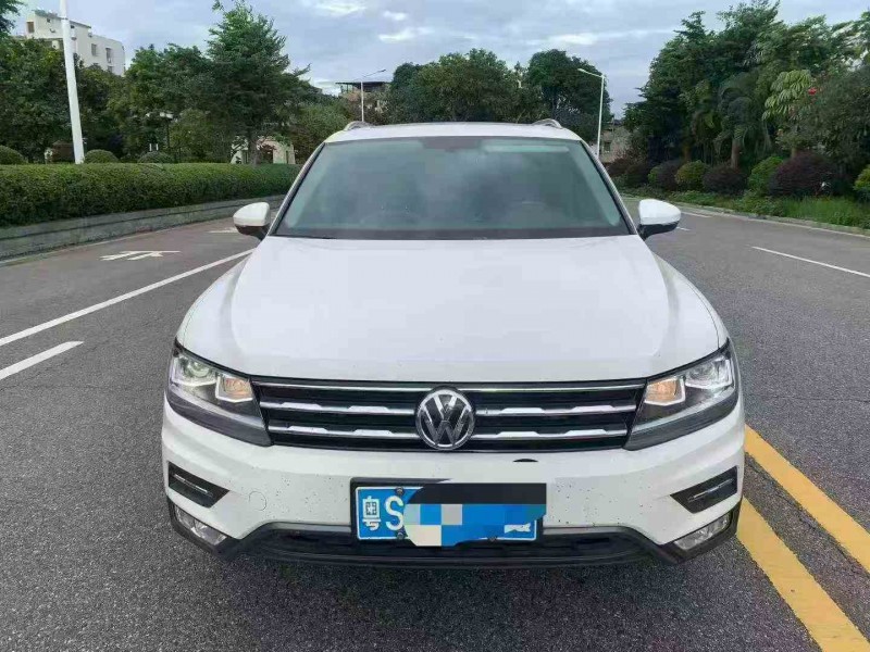 韶关17年大众途观1