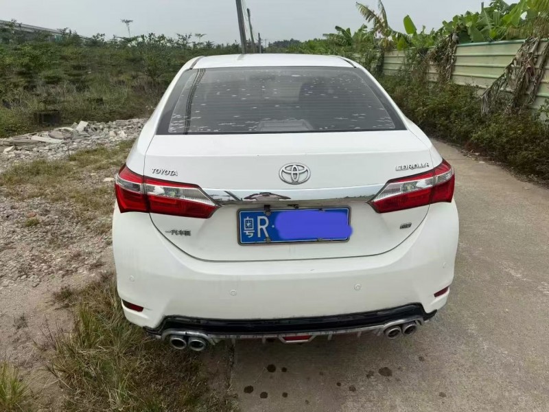 中山15年丰田卡罗拉9