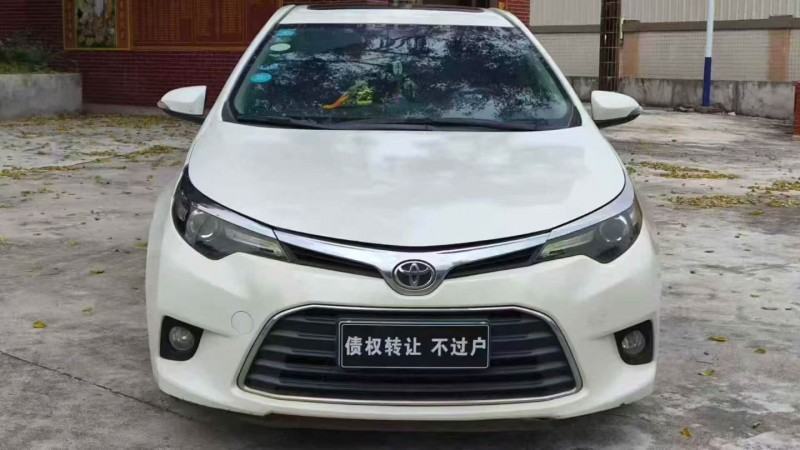 广州16年丰田雷凌1