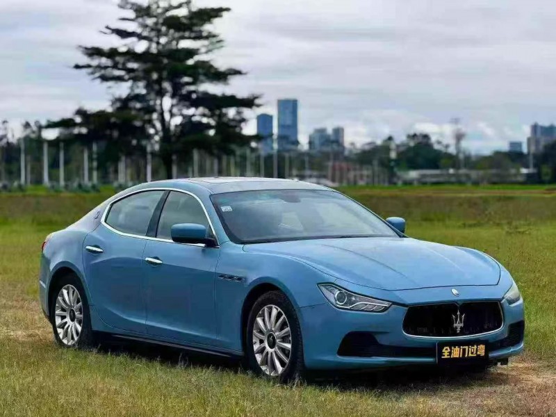 深圳16年玛莎拉蒂Ghibli2