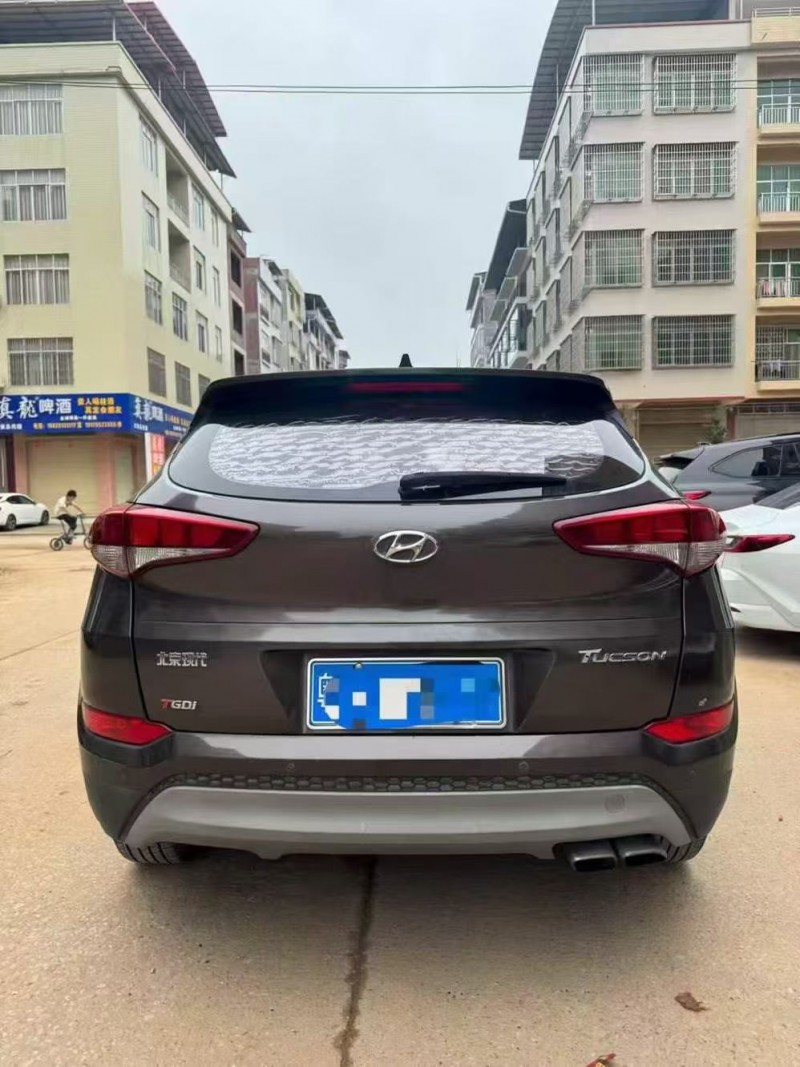 钦州18年现代途胜9