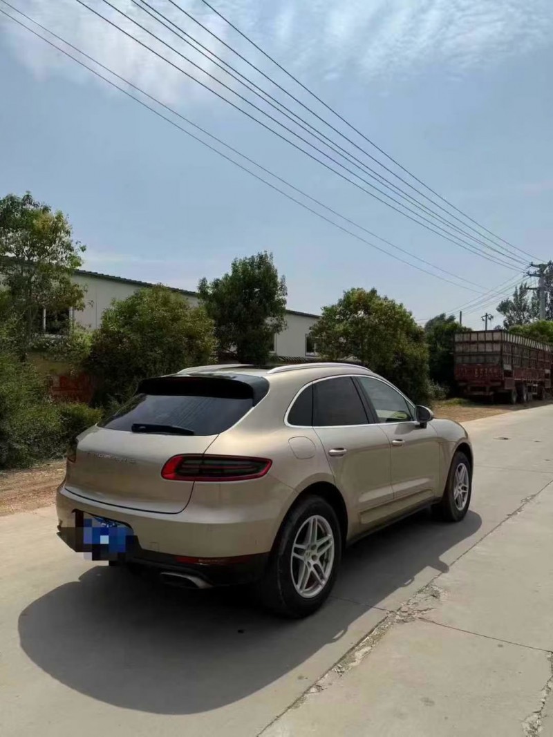 菏泽17年保时捷Macan8