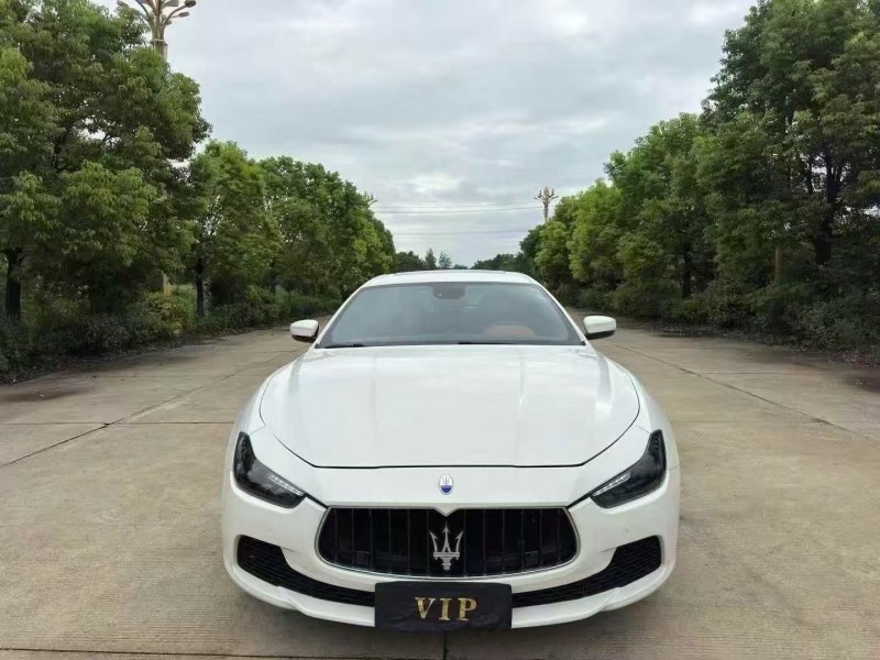 常州17年玛莎拉蒂Ghibli1