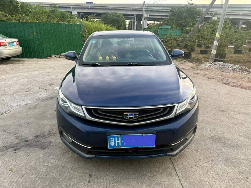 中山17年吉利帝豪1