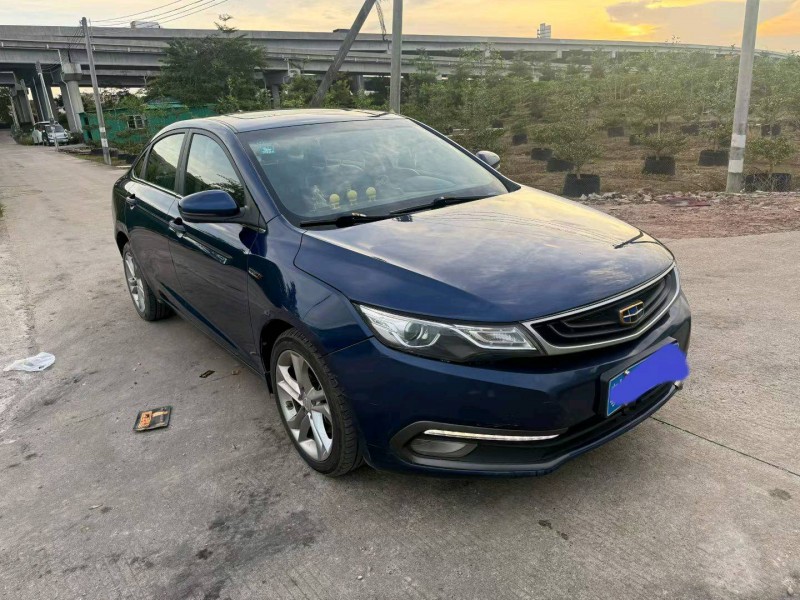 中山17年吉利帝豪2