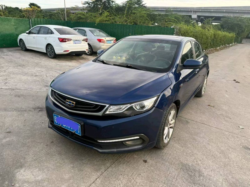 中山17年吉利帝豪5