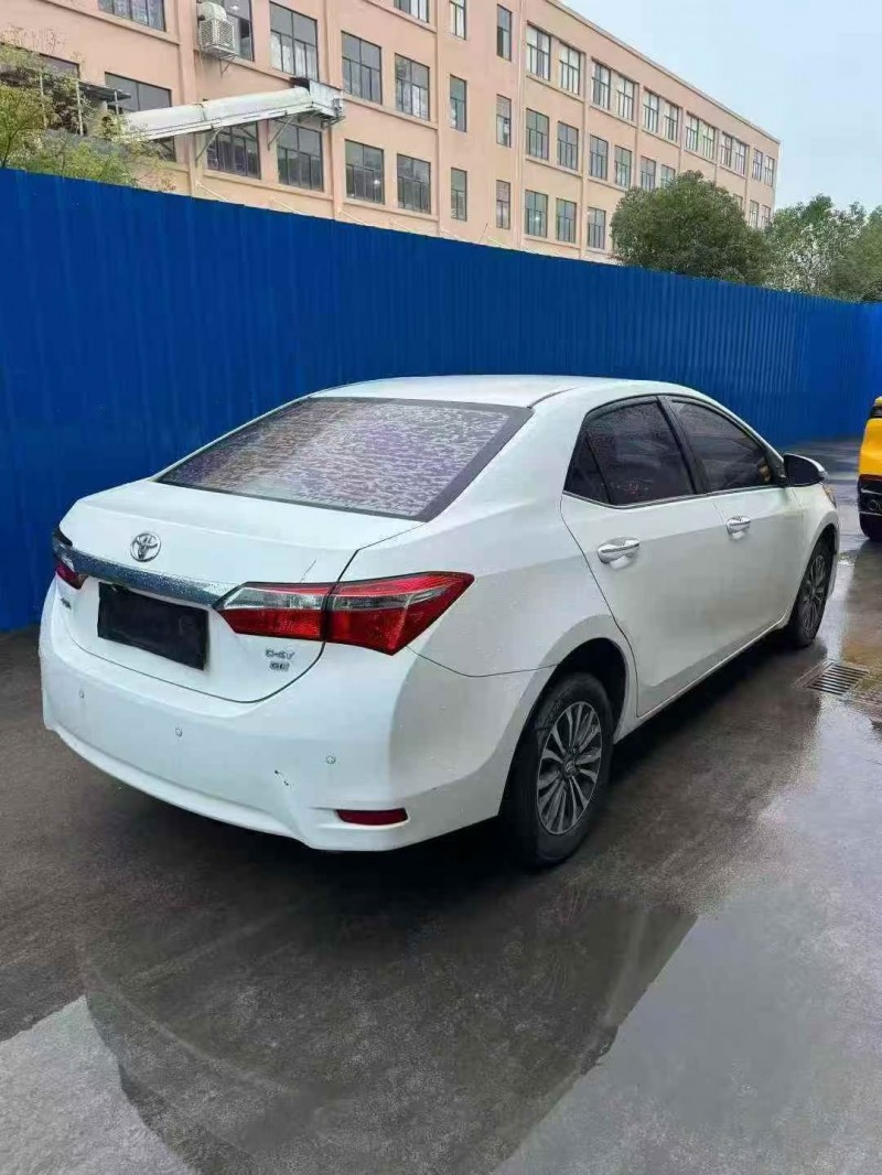 衢州18年丰田卡罗拉7