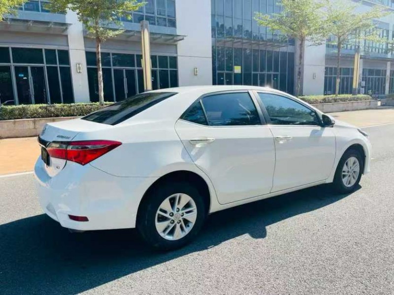 东莞18年丰田卡罗拉9