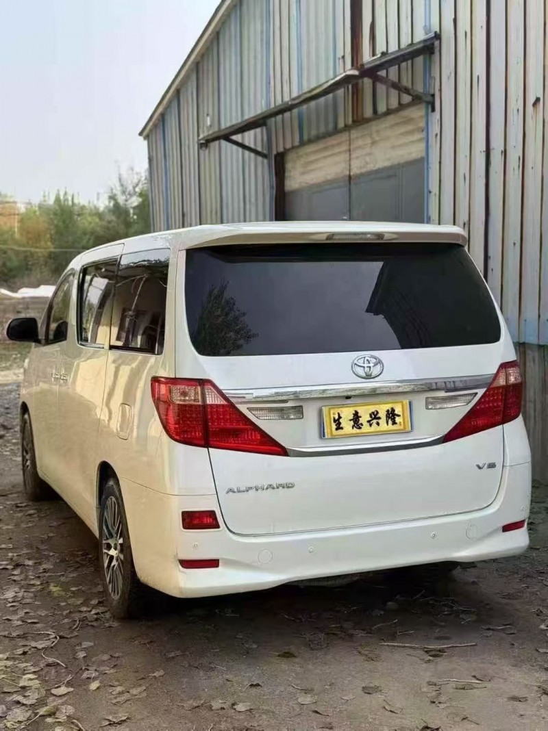 烟台14年丰田埃尔法8