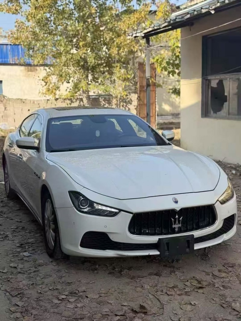 菏泽17年玛莎拉蒂Ghibli2