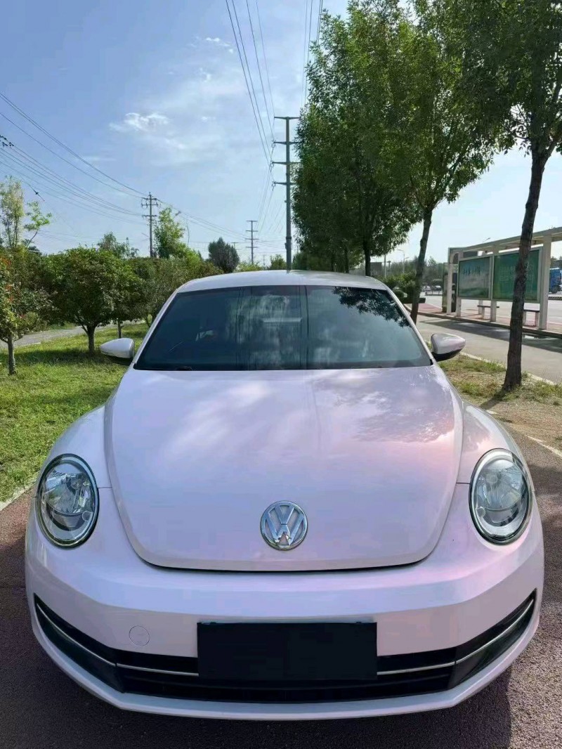 枣庄14年大众甲壳虫1