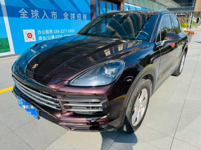 深圳18年保时捷卡宴3