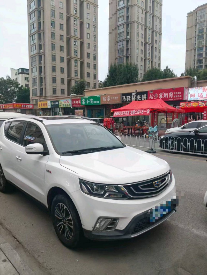 济南18年吉利远景1