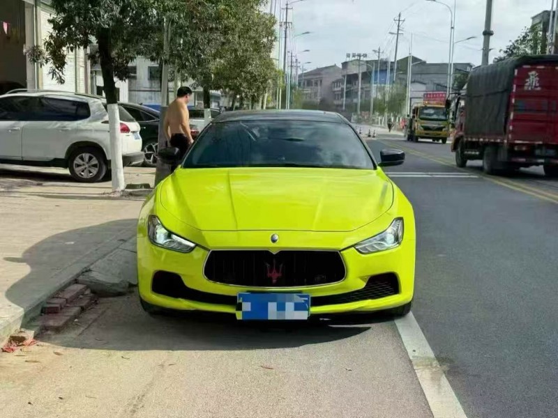 安顺17年玛莎拉蒂Ghibli1