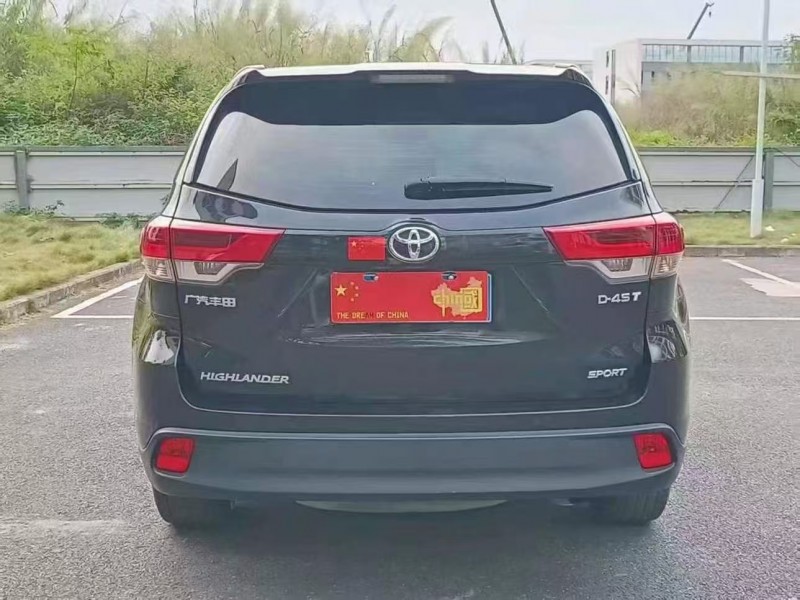 广州21年丰田汉兰达9