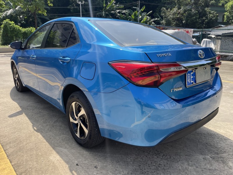 中山18年丰田雷凌5