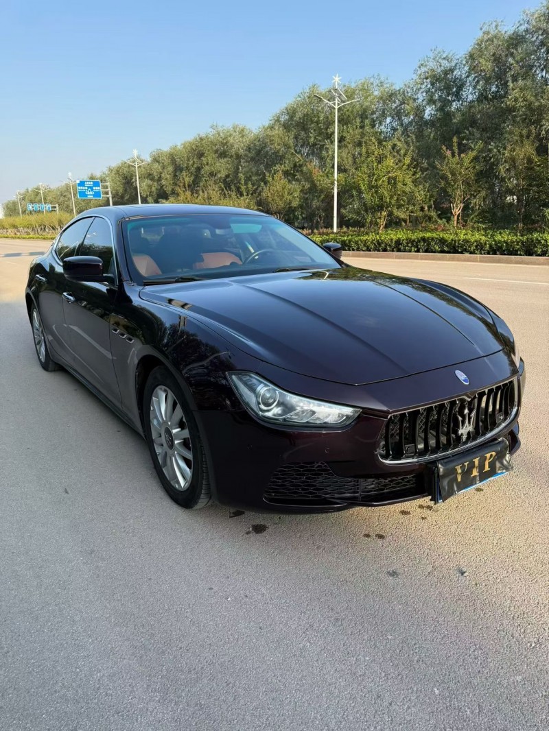 东营16年玛莎拉蒂Ghibli2