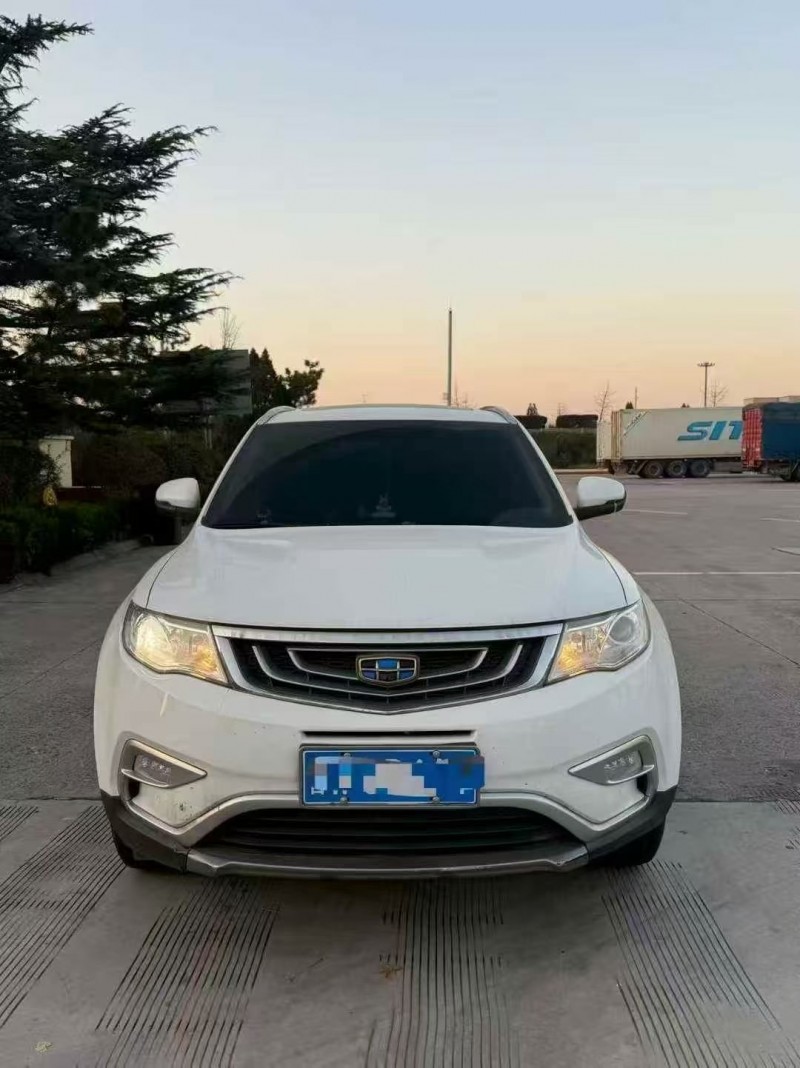 枣庄17年吉利博越1