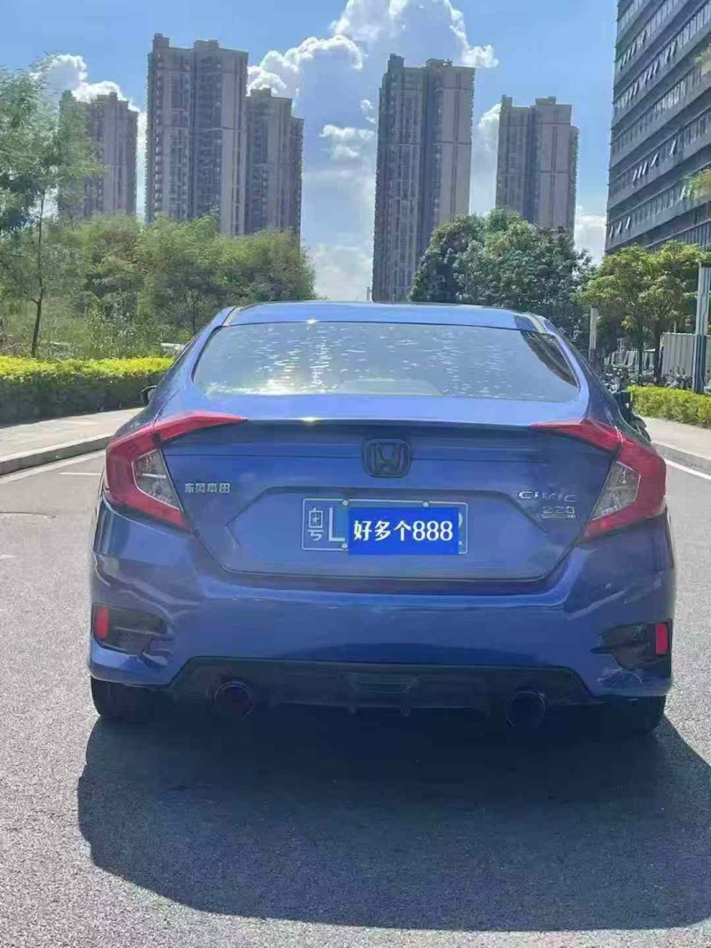 东莞19年本田思域9