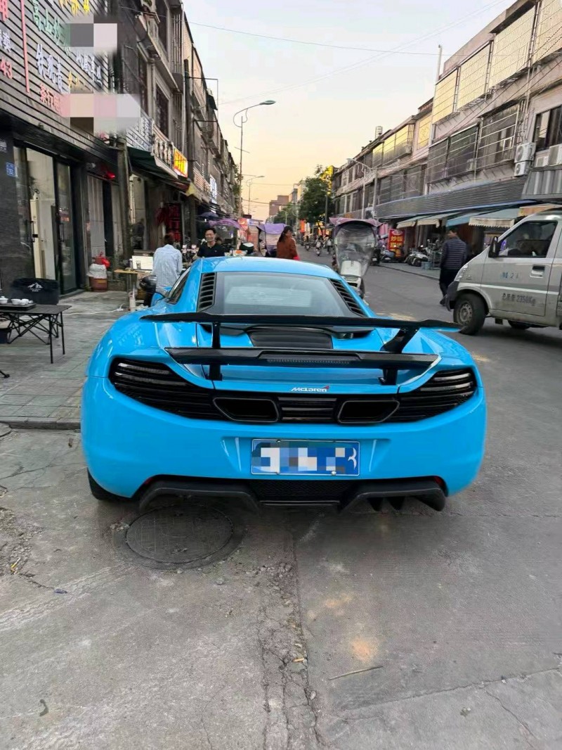 广州15年迈凯伦12C6