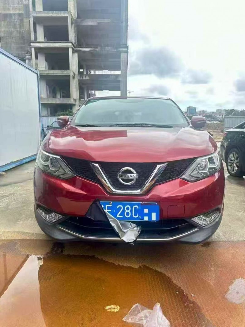 梧州17年日产逍客1