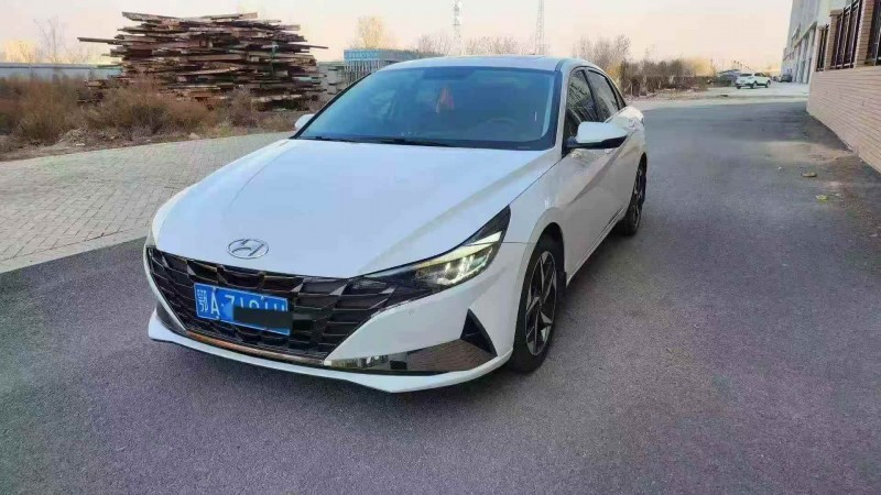 石家庄21年现代伊兰特2