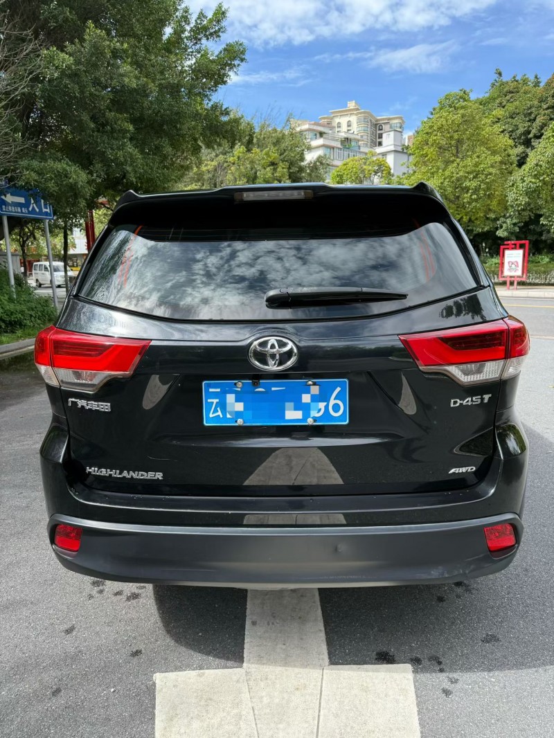 楚雄21年丰田汉兰达9