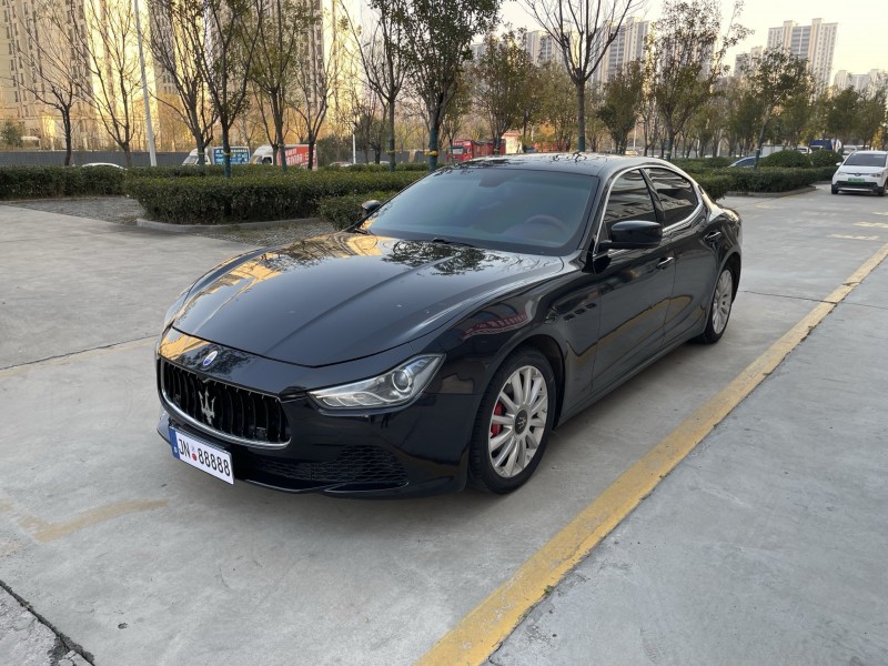 济宁17年玛莎拉蒂Ghibli2