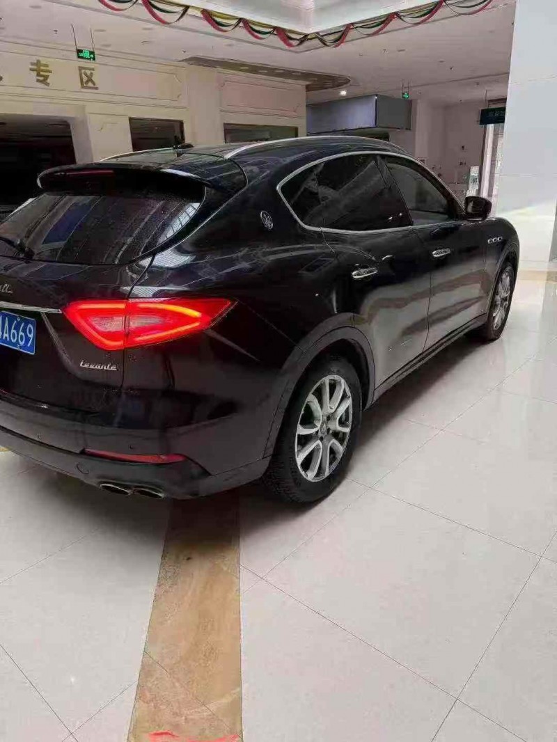 马鞍山17年玛莎拉蒂Levante7