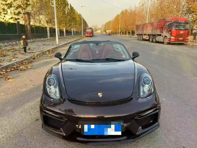 青岛14年保时捷Boxster1