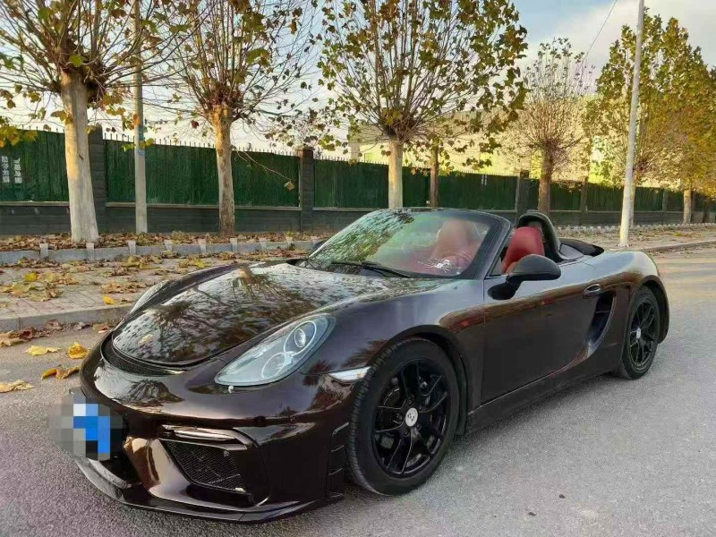 青岛14年保时捷Boxster2
