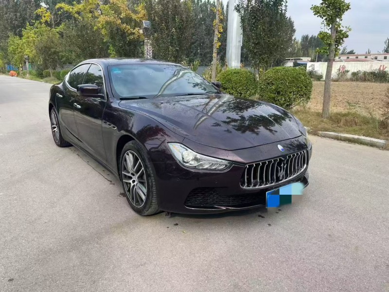 济宁16年玛莎拉蒂Ghibli3