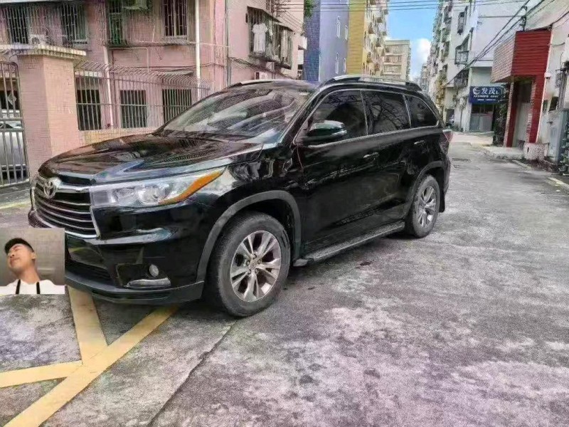 佛山17年丰田汉兰达6