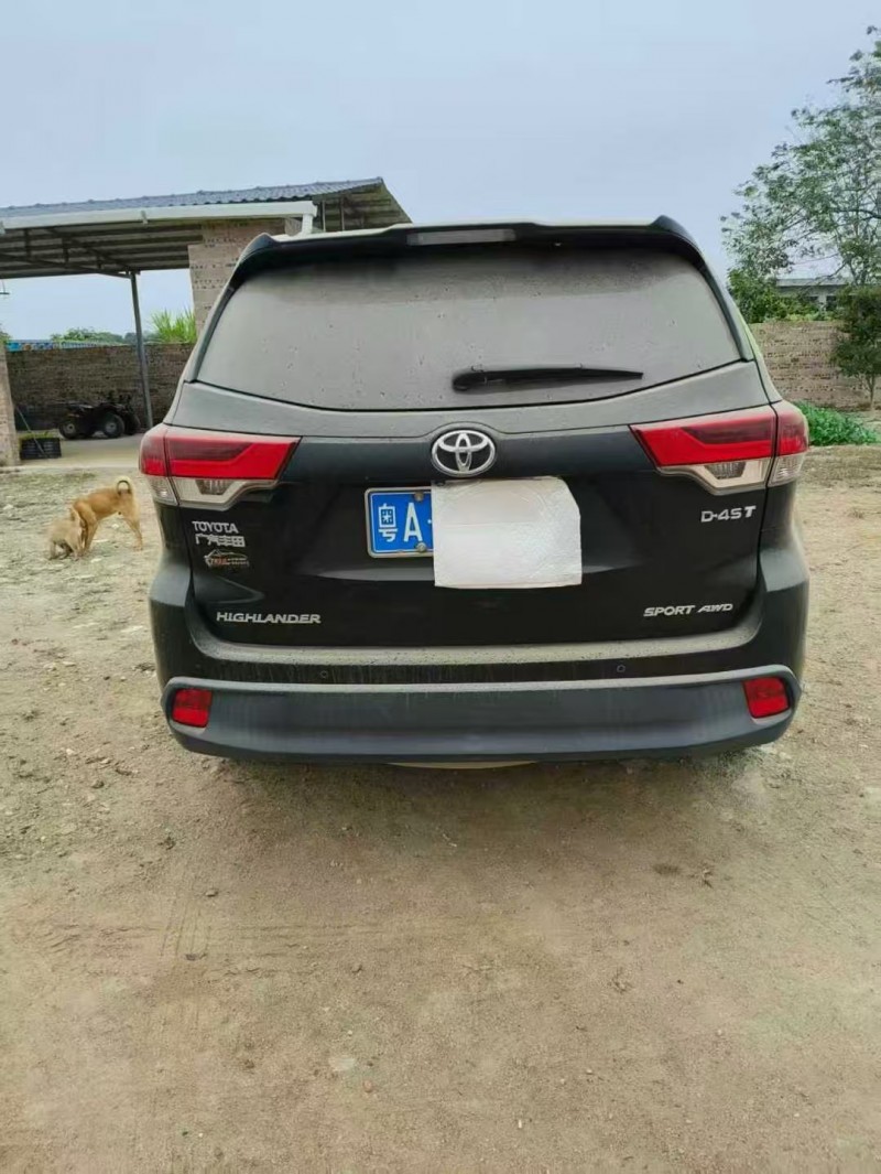 广州18年丰田汉兰达9