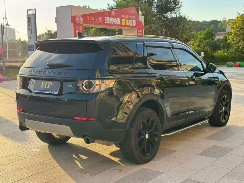 广州18年路虎发现神行8