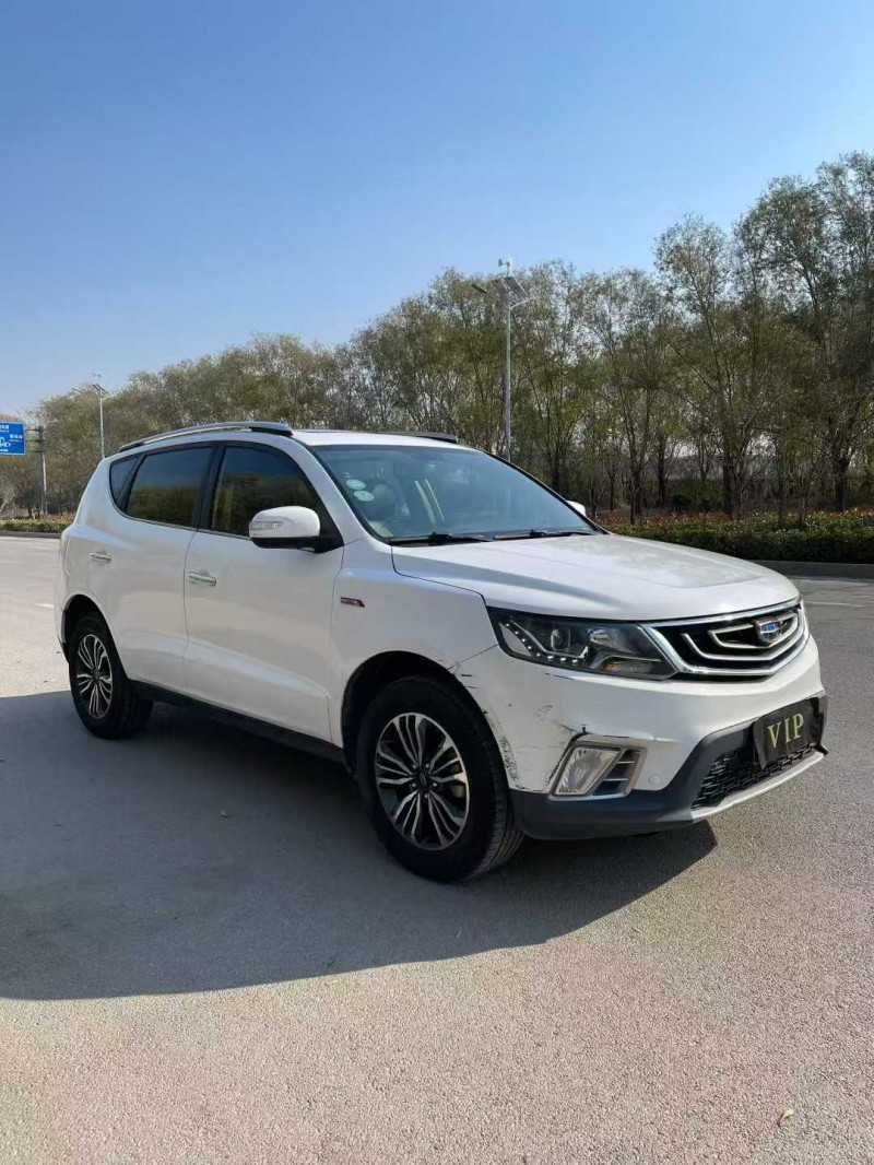 枣庄17年吉利远景3