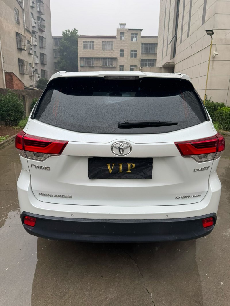 襄阳21年丰田汉兰达8