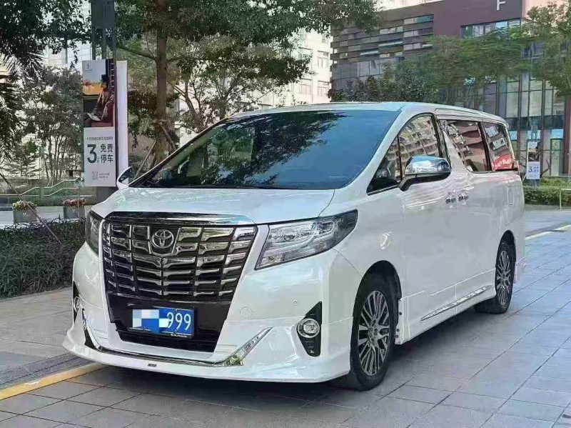 广州18年丰田埃尔法3