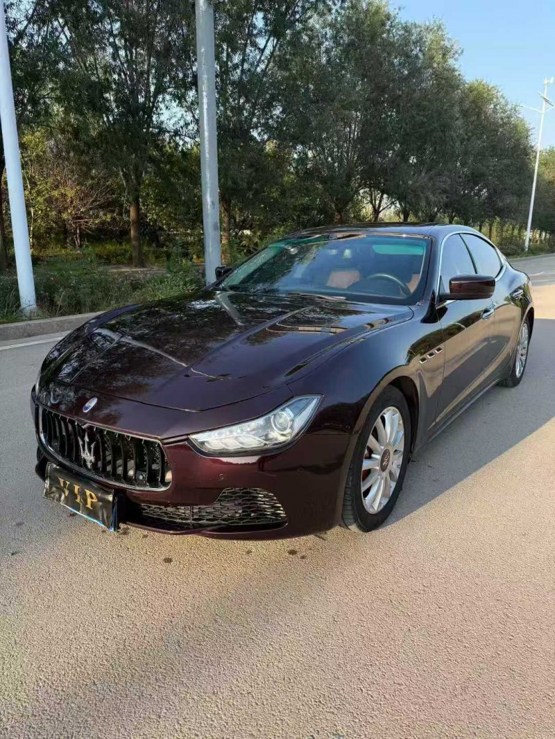 东营16年玛莎拉蒂Ghibli2